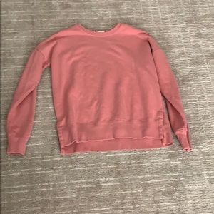 COPY - pink crew neck sweatshirt